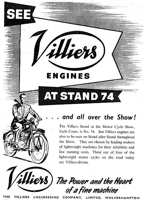 Villers 2-Stroke Motor Cycle Engines                             