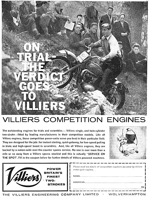 Villers Competition Motor Cycle Engines                          