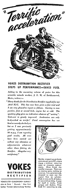 Vokes Motor Cycle Filters                                        