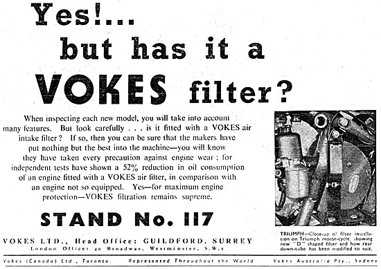 Vokes Air Intake Filters                                         