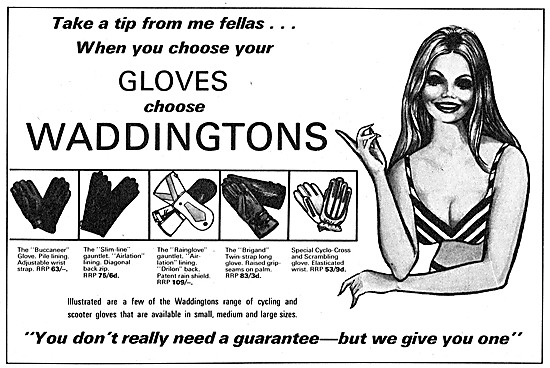 Waddingtons Motorcycle Gloves                                    