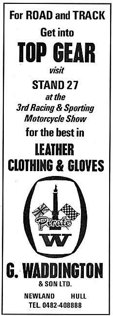 Waddingtons Motorcycle Leathers Clothing                         
