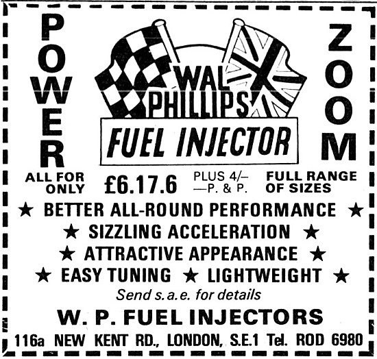 Wal Phillips Fuel Injectors                                      