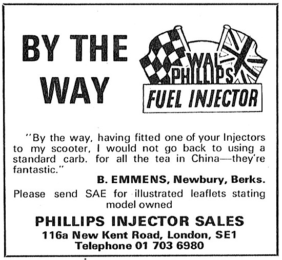 Wal Phillips Fuel Injectors                                      