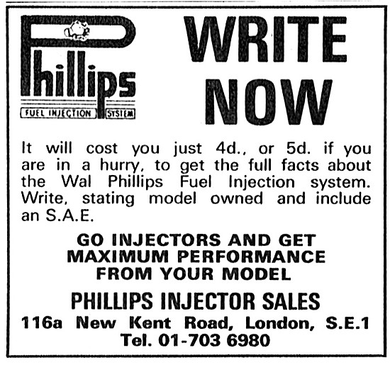 Wal Phillips Fuel Injectors                                      