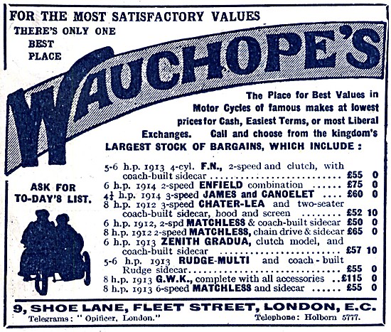 Wauchopes Motor Cycle Sales & Service                            