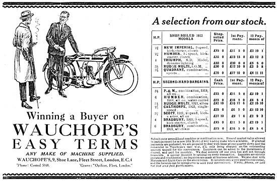 Wauchopes Motor Cycle Sales & Service                            