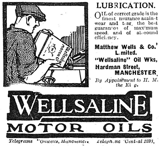 Wellsaline Motor OIls                                            