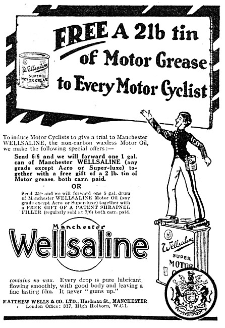 Wellsaline Motor OIls                                            