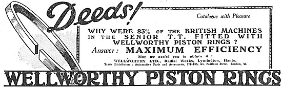 Wellworthy Piston Rings                                          
