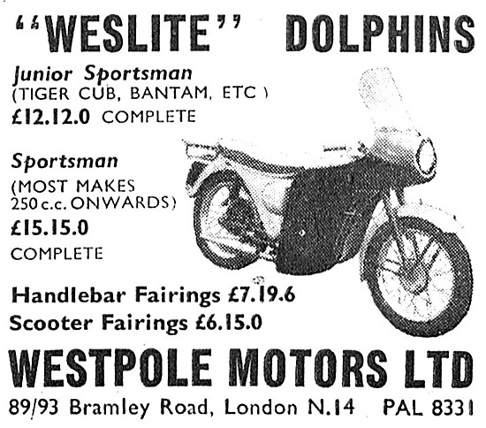 Westlite Dolphin Fairings                                        