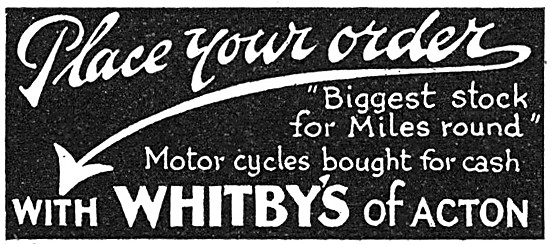 Whitbys Of Acton Motorcycle Sales & Service                      