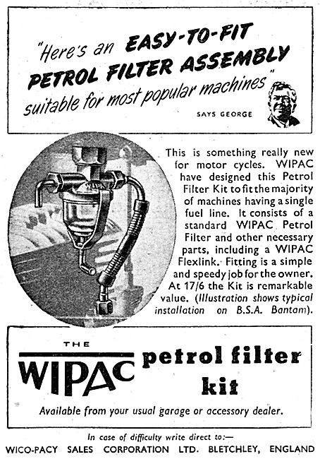 Wipac Petrol Filter Kit                                          