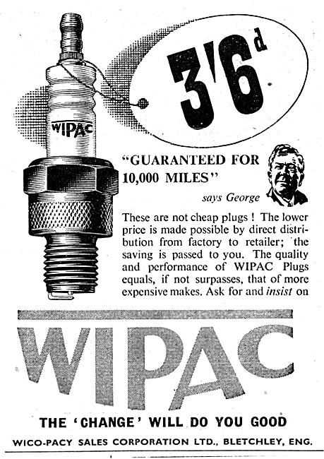 Wipac Sparking Plugs                                             