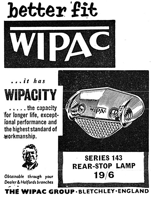 Wipac Wipacity Series 143 Stop Lamp                              