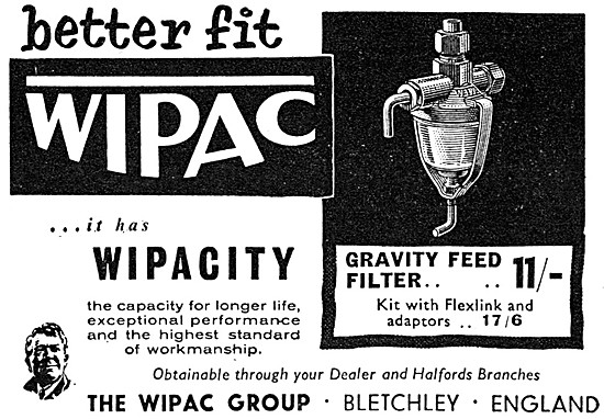 Wipac Gravity Feed Fuel Filter - Wipacity                        