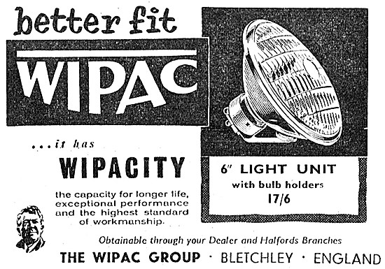Wipac 6'' Motorcycle Light Unit - Wipacity                       