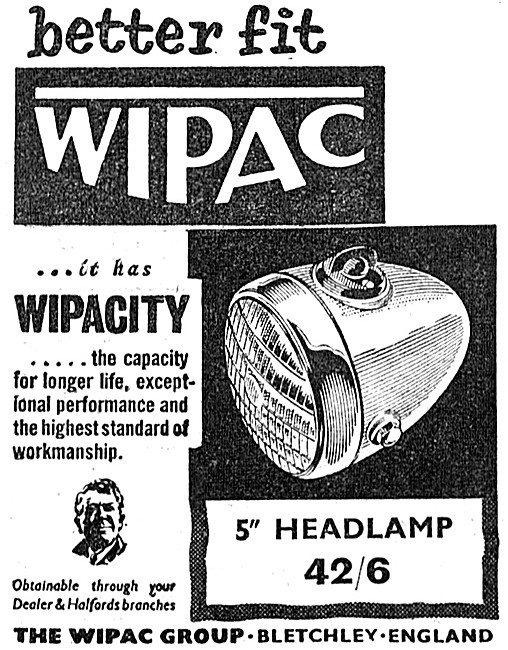 Wipac 5''  Motorcycle Headlamp                                   