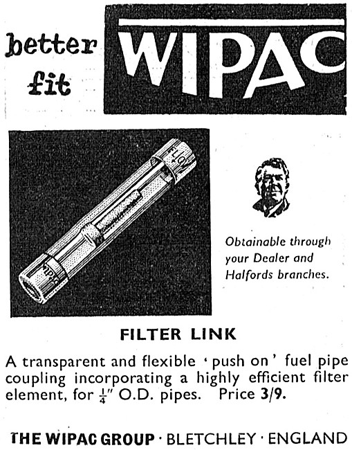 Wipac Fuel Pipe Filter Link                                      