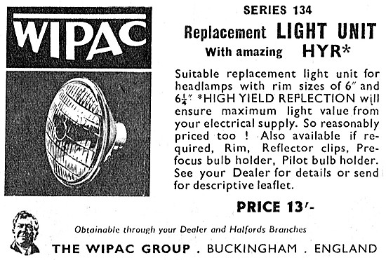 Wipac High Yield Reflection Motorcycle Headlight                 