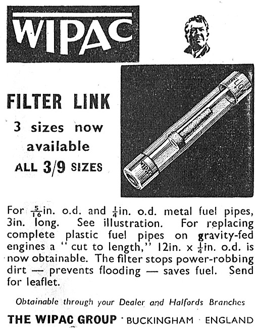 Wipac Petrol Filter Link                                         