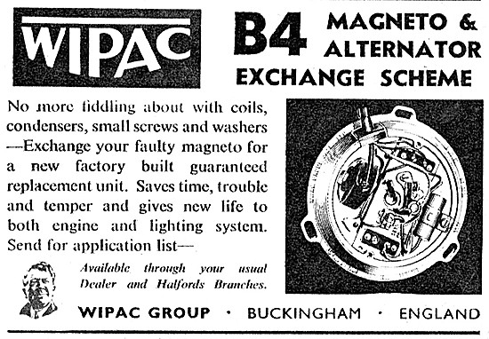 Wipac Ignition Parts Exchange Scheme                             