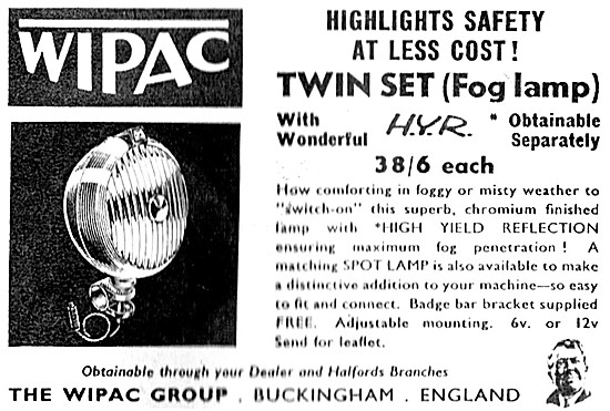 Wipac Twin Set Fog Lamp                                          