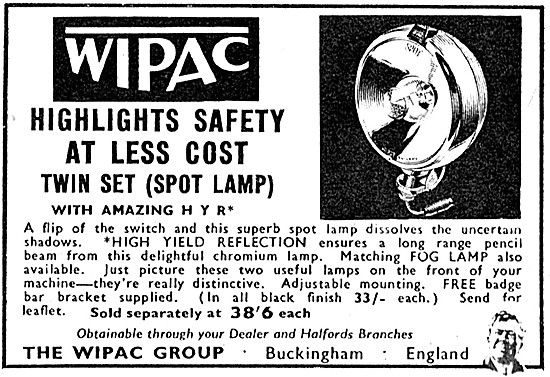 Wipac Spot Lamp                                                  