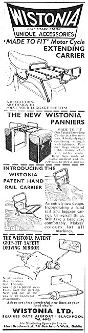 Wistonia Luggage Carrier - Wistonia Panniers                     