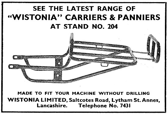 Wistonia Luggage Carriers & Panniers                             