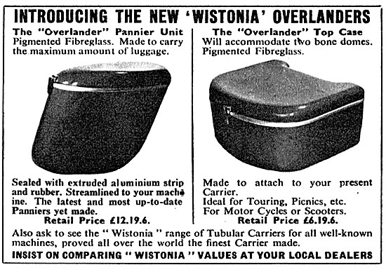 Wistonia Panniers 1963                                           