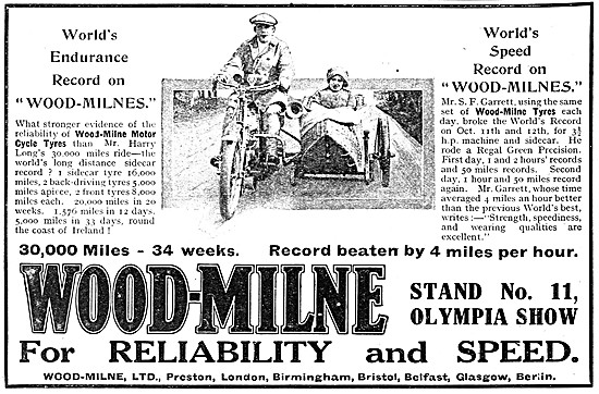 Wood-Milne Motorcycle Tyres                                      