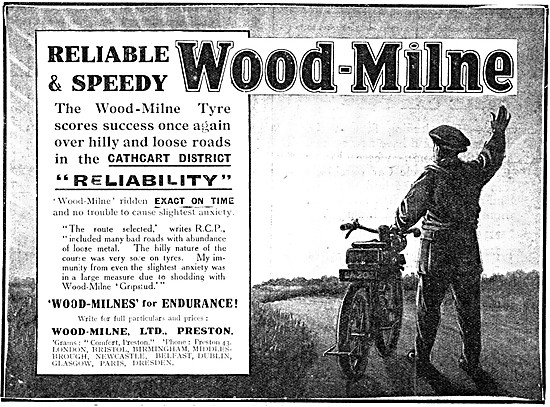 Wood-Milne Motor Cycle Tyres                                     