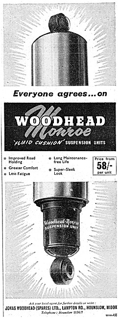 Woodhead Monroe Suspension Units                                 