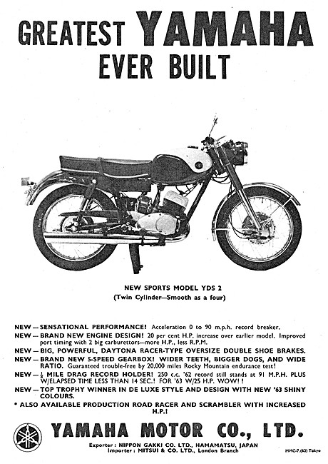 Yamaha YDS 2 250 cc                                              