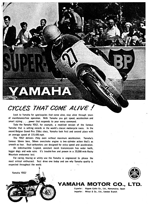 Yahama YDS2 1964                                                 