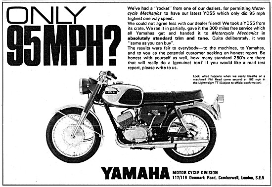 Yamaha YDS5 250 cc                                               