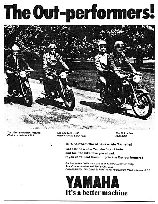 1969 Yahama Twins                                                