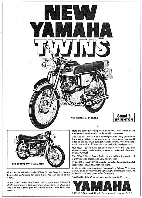 Yamaha 125 Twin - Yamaha 350 Sports Twin                         