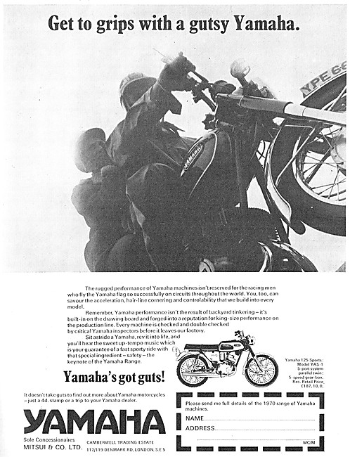 Yahama YAS-1 125cc                                               
