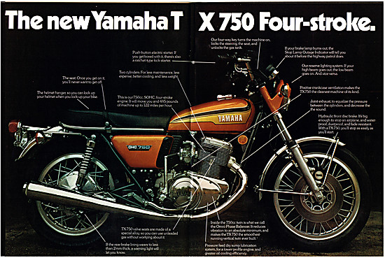 Yahama TX750                                                     