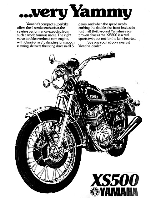 1975 Yahama XS500                                                
