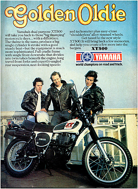 1979 Yahama XT500                                                