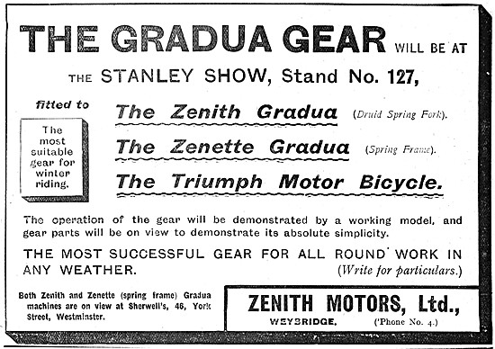 Zenith Gradua Gear                                               