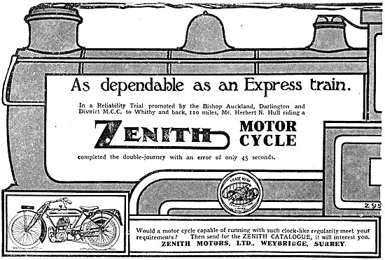 Zenith Motor Cycles                                              