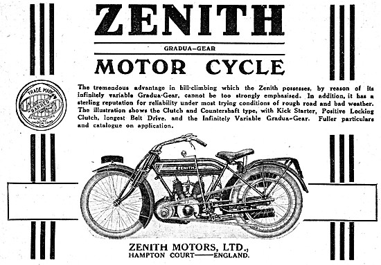 Zenith Gradua Gear Motor Cycles                                  