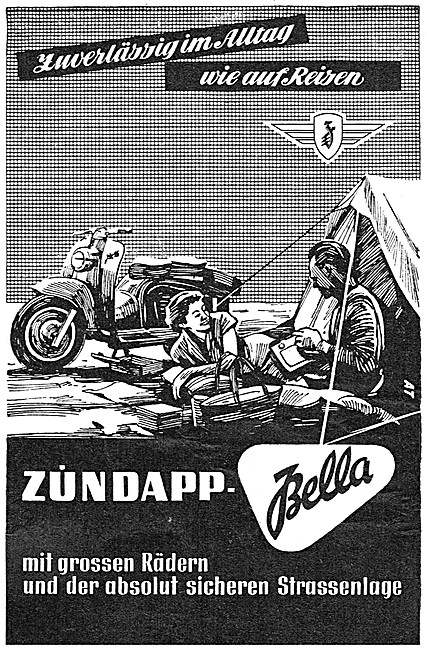 Zundapp Bella Motor Scooter                                      