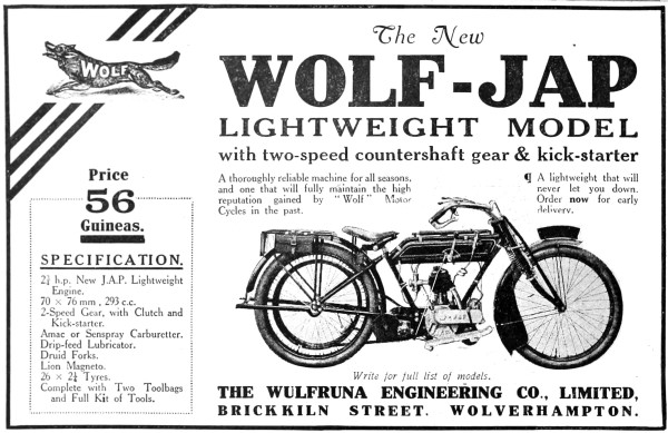 Wolf-JAP Motorcycles